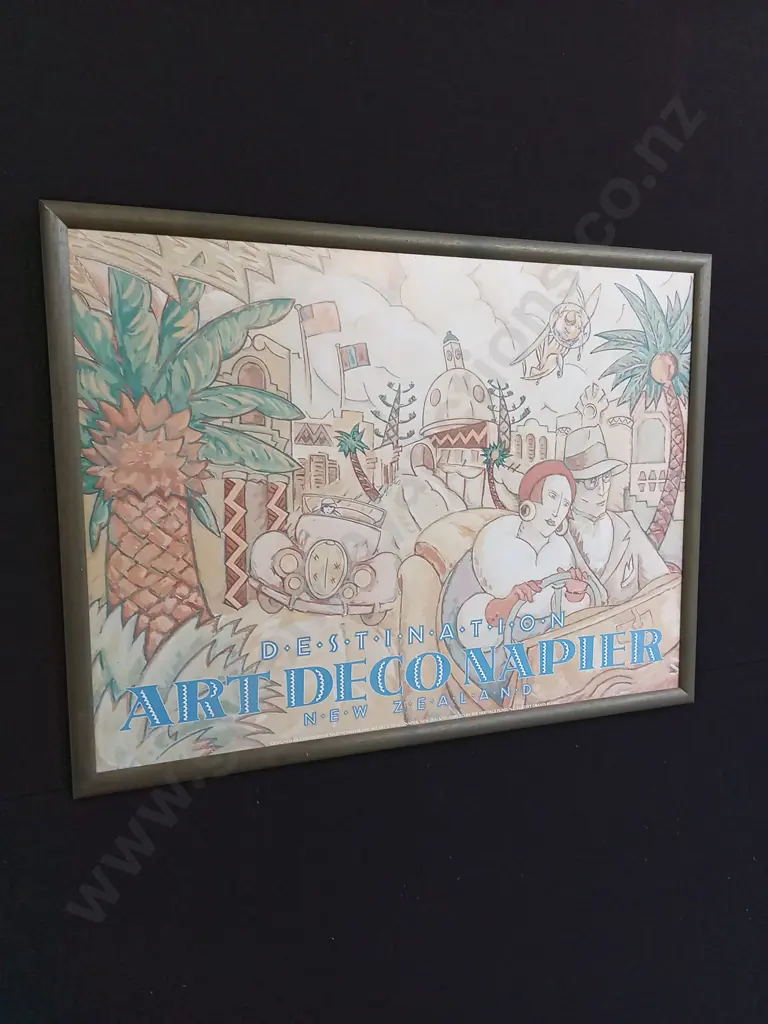 2 PIECES FRAMED NAPIER ART WORKS Image 1++