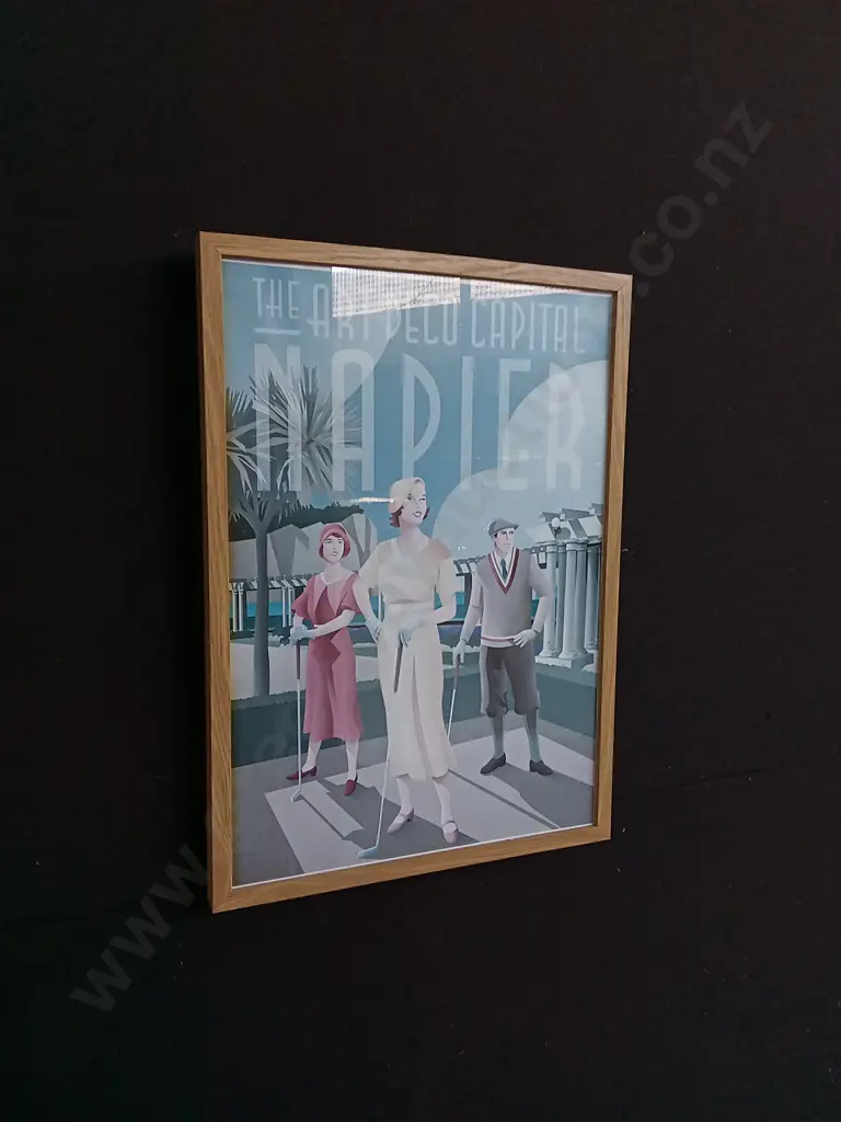 2 PIECES FRAMED NAPIER ART WORKS Image 1++