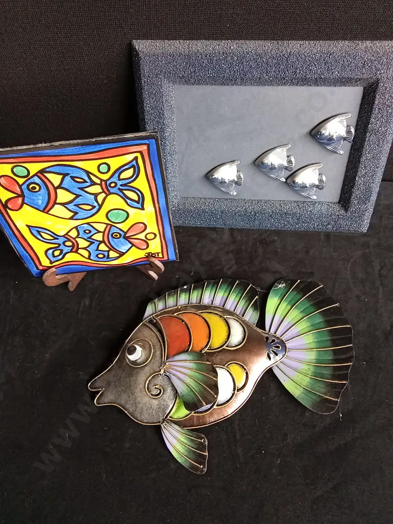 3 PIECE FISH DECOR Image 1++