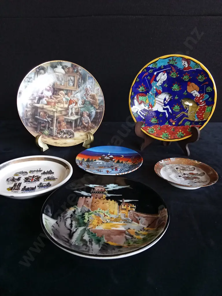 6 PIECES DESTINATION DECORATIVE PLATES Image 1++