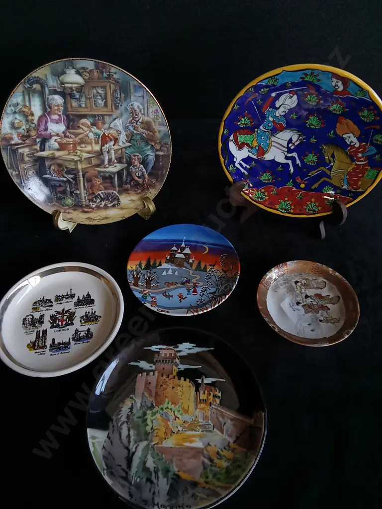 6 PIECES DESTINATION DECORATIVE PLATES Image 1++