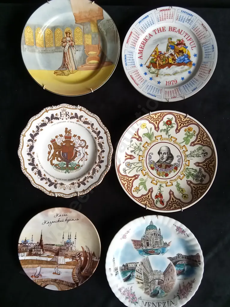 6 DECORATIVE PLATES Image 1++