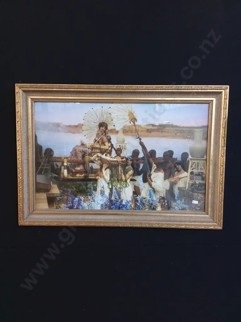 THE FINDING OF MOSES FRAMED PRINT Image 1++