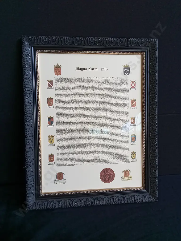 MAGNA CARTA FRAMED PRINT Image 1++
