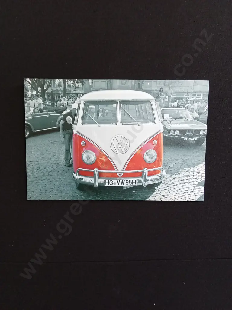 5 PIECES VOLKSWAGEN CANVAS PRINTS Image 1++