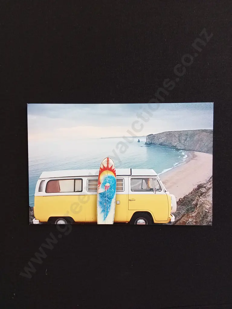 5 PIECES VOLKSWAGEN CANVAS PRINTS Image 1++