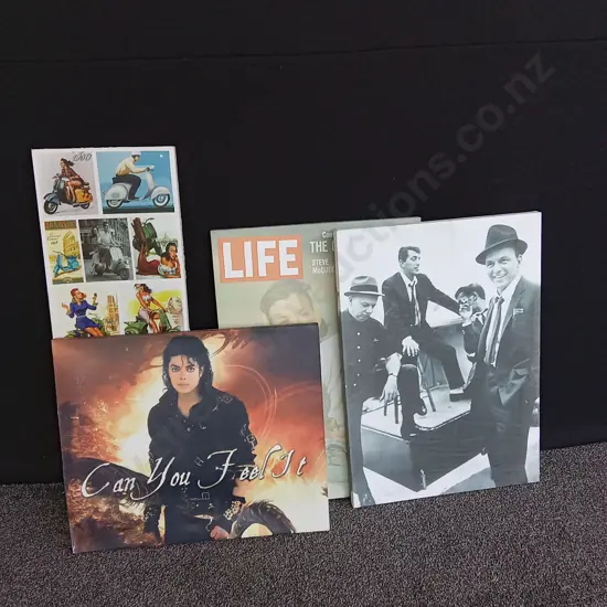 4 PIECES CANVAS PRINTS