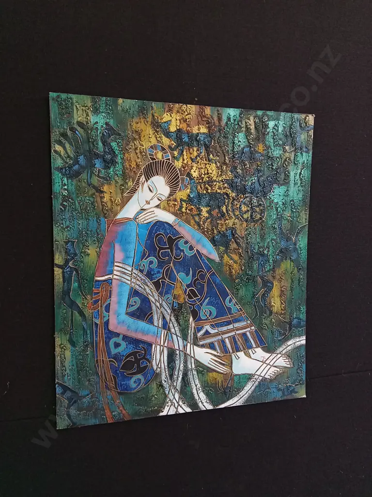 2 PIECES OF ART, ONE BRAND NEW CANVAS PRINT Image 1++