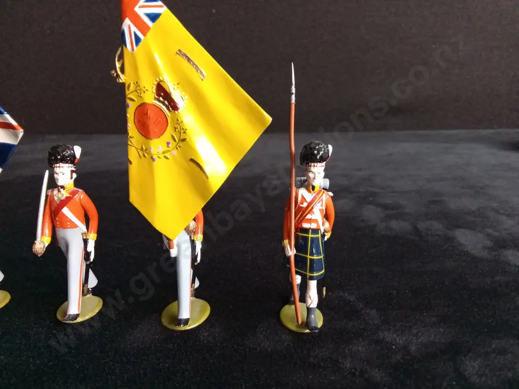 IMPERIAL PRODUCTIONS 1:32 SCALE SOLDIERS NO. 122 GORDON HIGHLANDERS 1815, BOXED Image 1++