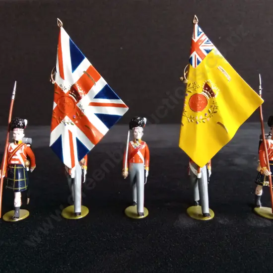 IMPERIAL PRODUCTIONS 1:32 SCALE SOLDIERS NO. 122 GORDON HIGHLANDERS 1815, BOXED