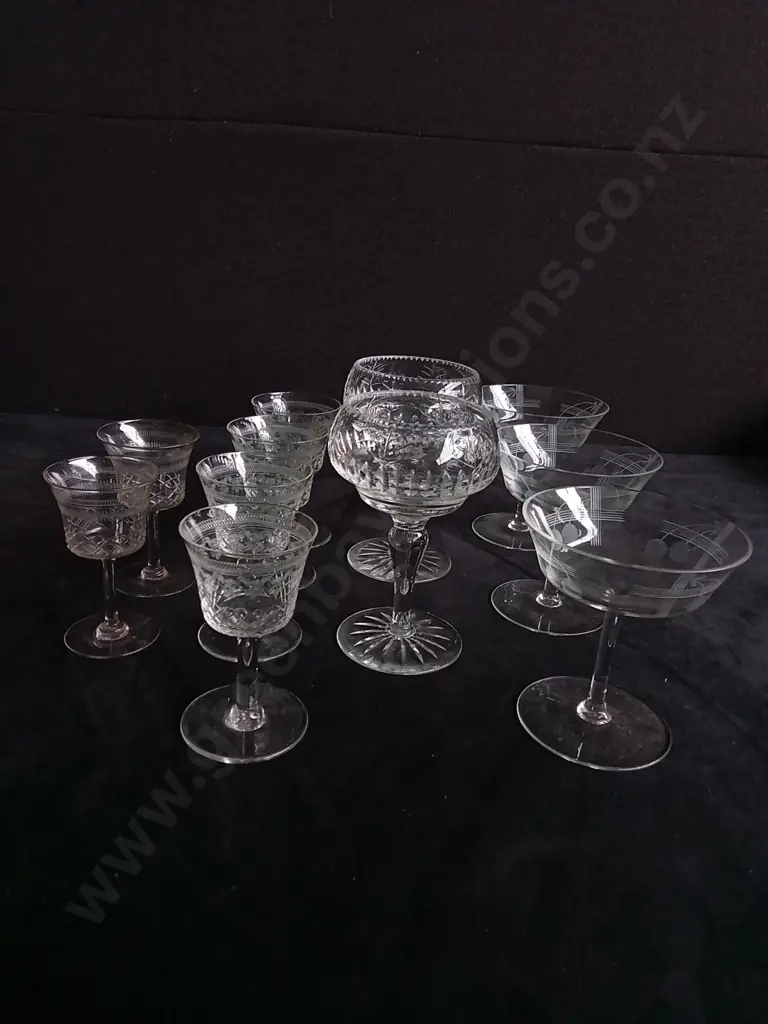 10 PIECES GLASSWARE Image 1++