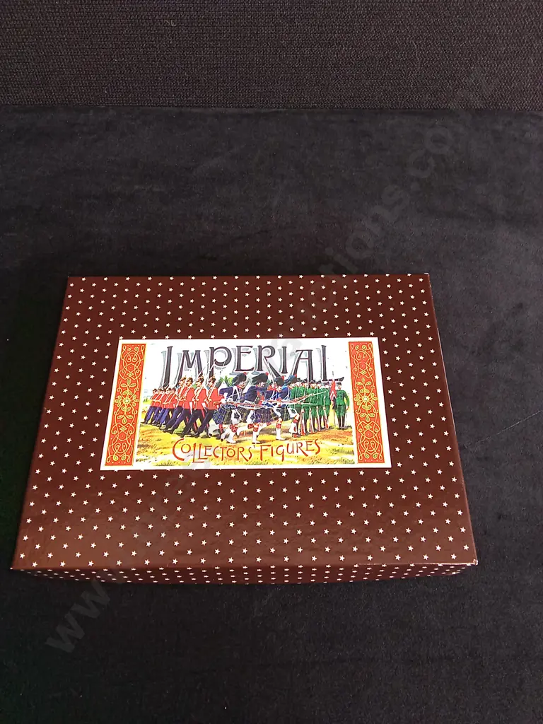 IMPERIAL PRODUCTIONS 1:32 SCALE SOLDIERS, NO 121 BAND GORDON HIGHLANDERS, 1815, BOXED Image 1++