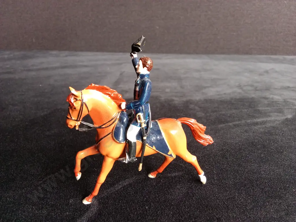 IMPERIAL PRODUCTIONS 1:32 SCALE SOLDIERS, NO. 112 DUKE OF WELLINGTON, BOXED Image 1++