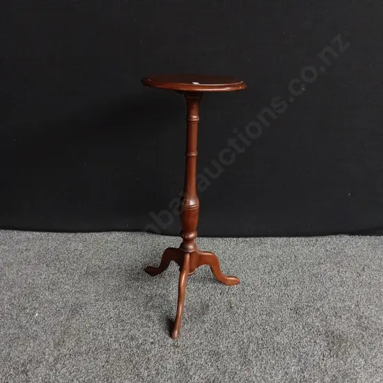 VINTAGE TRIPOD TABLE PLANT STAND H 70CM