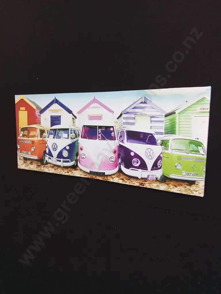 5 PIECES VOLKSWAGEN CANVAS PRINTS Image 1++