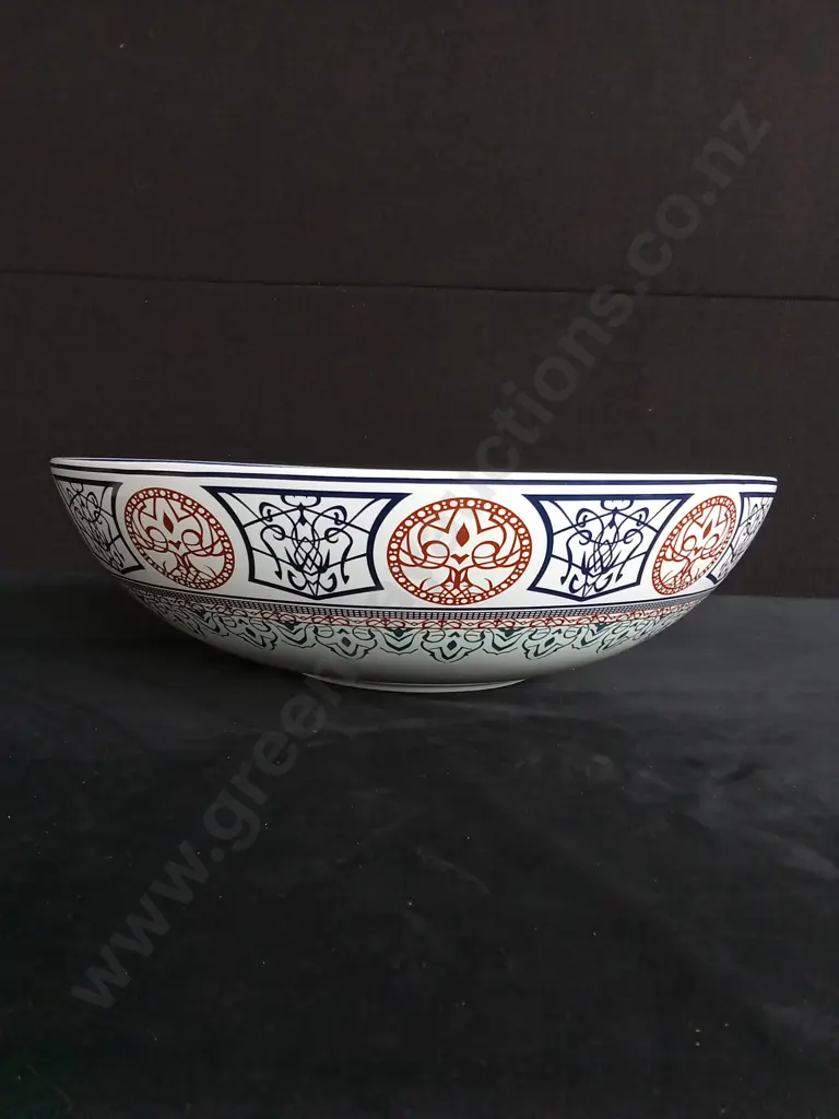 DECORATIVE PORCELAIN COUNTERTOP BASIN ROUND DIAMETER WIDTH 410-420MM HEIGHT 150~160MM Image 1++
