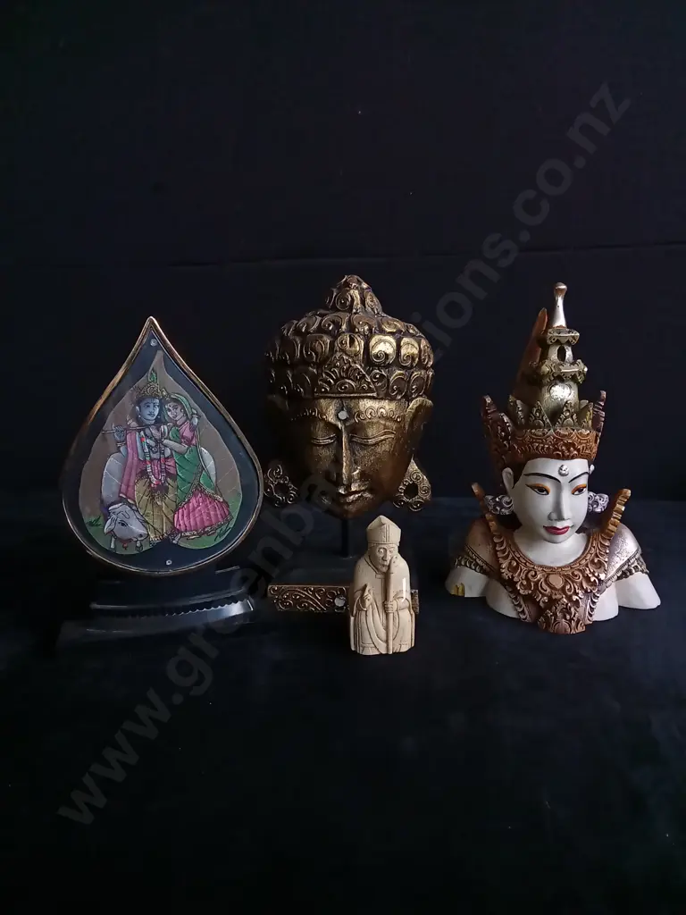 4 PIECES CULTURAL DECOR Image 1++