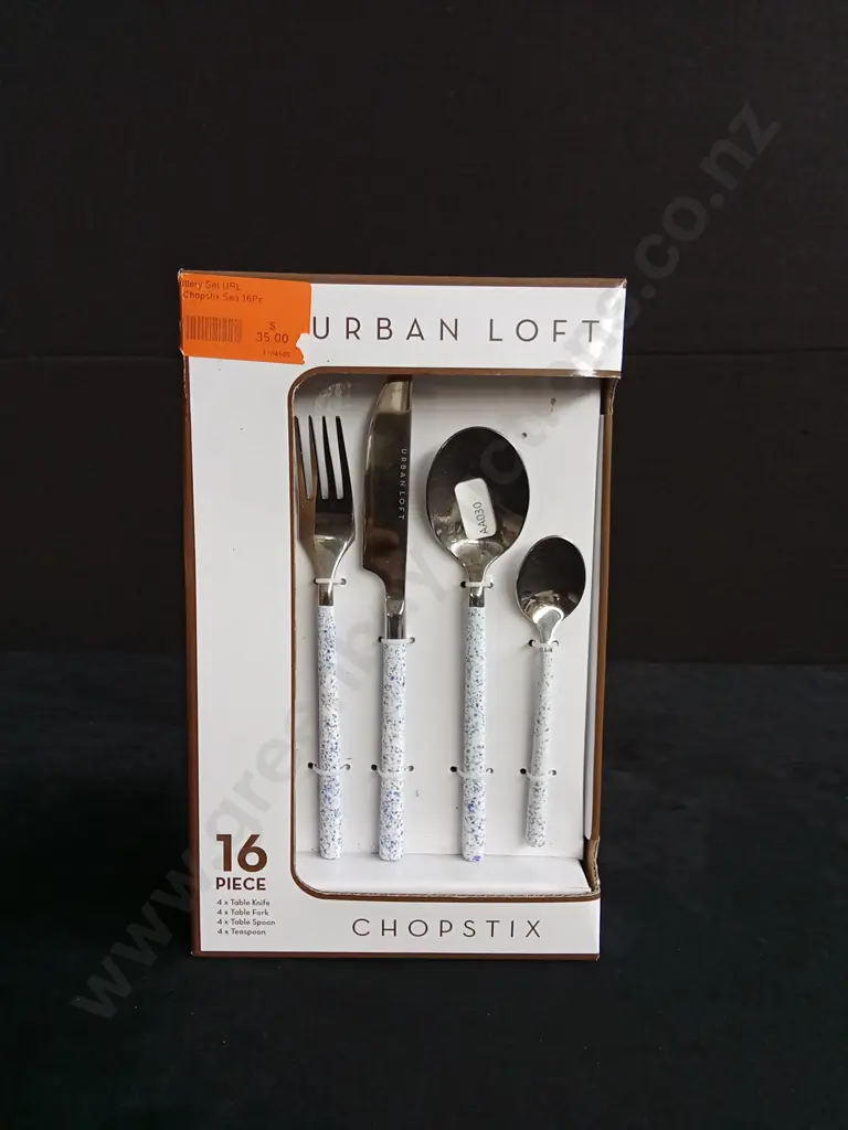 16 PC URBAN LOFT CUTLERY SET BRAND NEW Image 1++
