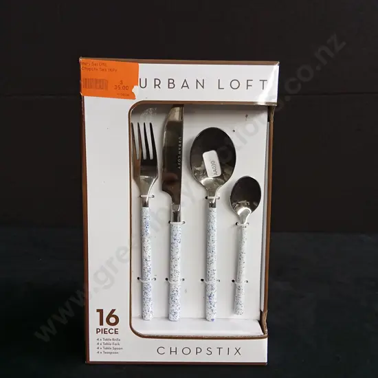 16 PC URBAN LOFT CUTLERY SET BRAND NEW