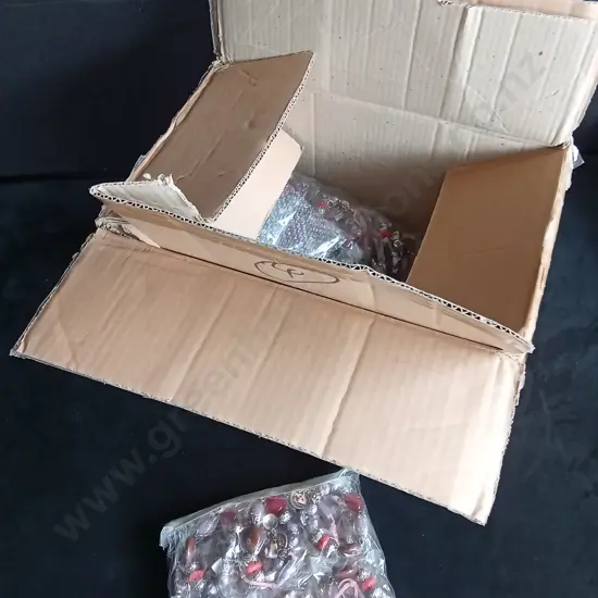 BULK BOX OF BEAD BRACELETS