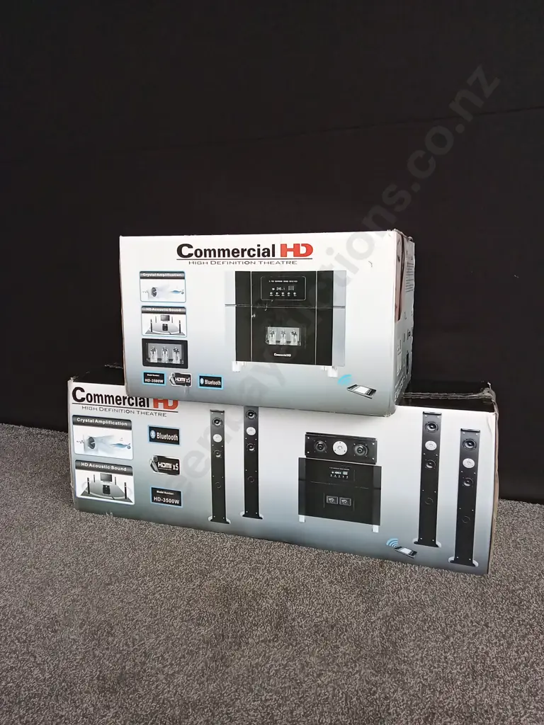 COMMERCIAL HD HIGH DEFINITION THEATRE SYSTEM Image 1++