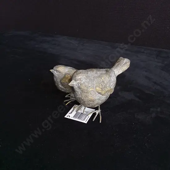 TAKASHO FIGURINES SPARROWS SET OF 2 TALLEST 10CM H BRAND NEW