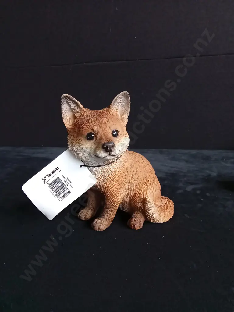 TAKASHO FIGURINE FOX H 16CM BRAND NEW Image 1++