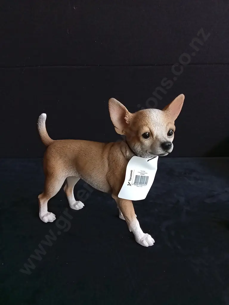 TAKASHO FIGURINE CHIHUAHUA H 22CM BRAND NEW Image 1++