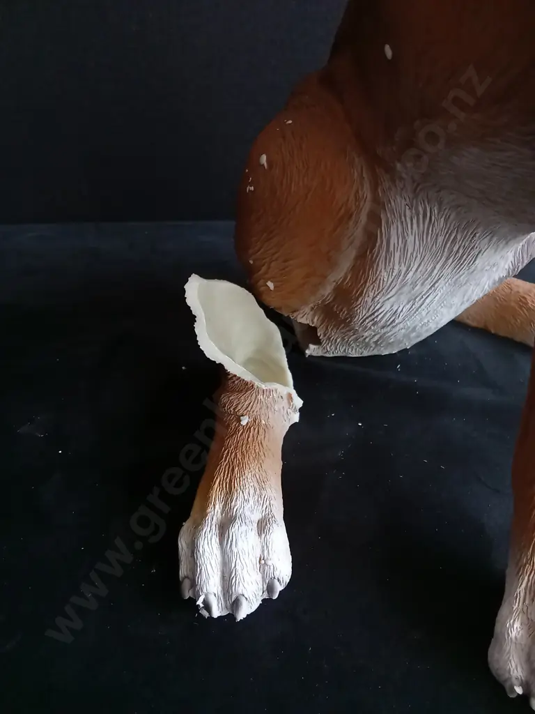 TAKASHO FIGURINE BOXER LARGE DAMAGED H 45CM BRAND NEW Image 1++