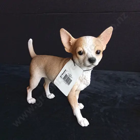 TAKASHO FIGURINE CHIHUAHUA H 22CM BRAND NEW