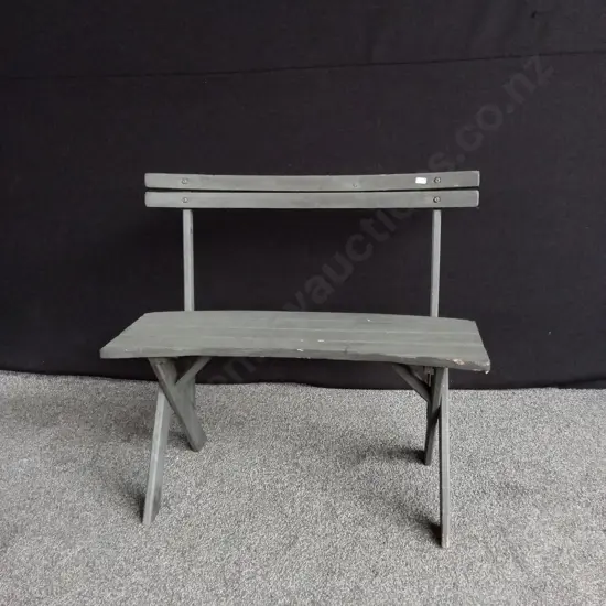 WOODEN GARDEN BENCH H 78CM X 85 CM
