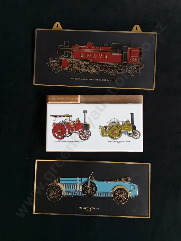 5 PIECES TRAIN WALL DECOR Image 1++