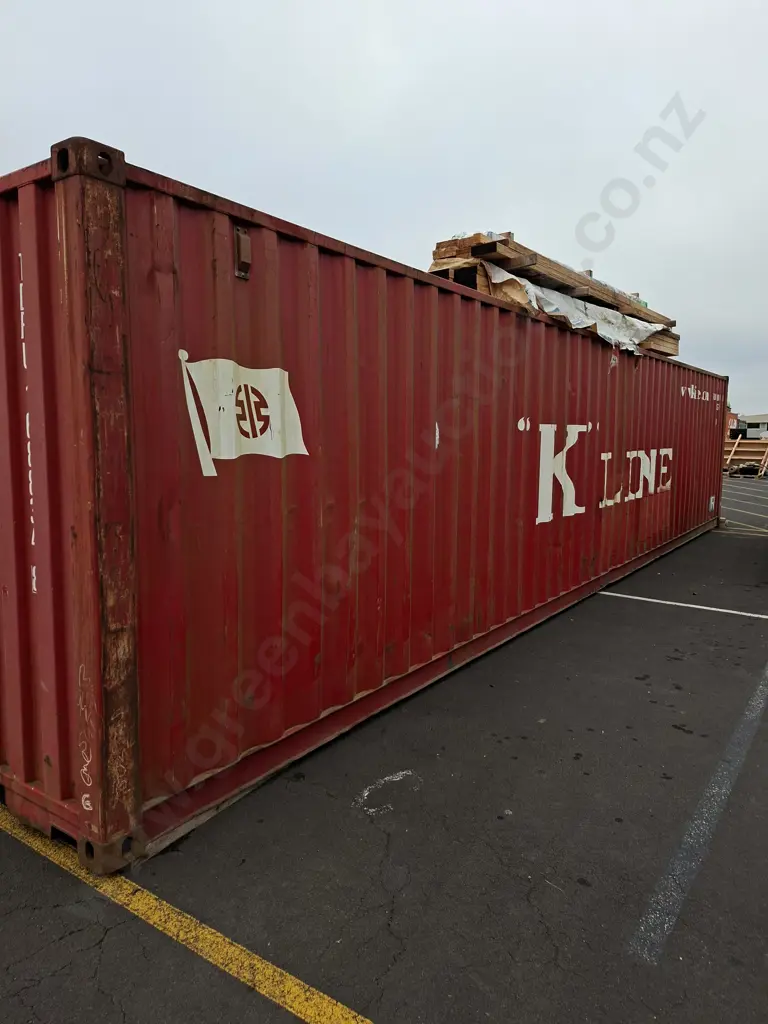 40FT CONTAINER #TDRU 1688348 - WATERTIGHT AND SECURE- CONTENTS NOT INCLUDED Image 1++