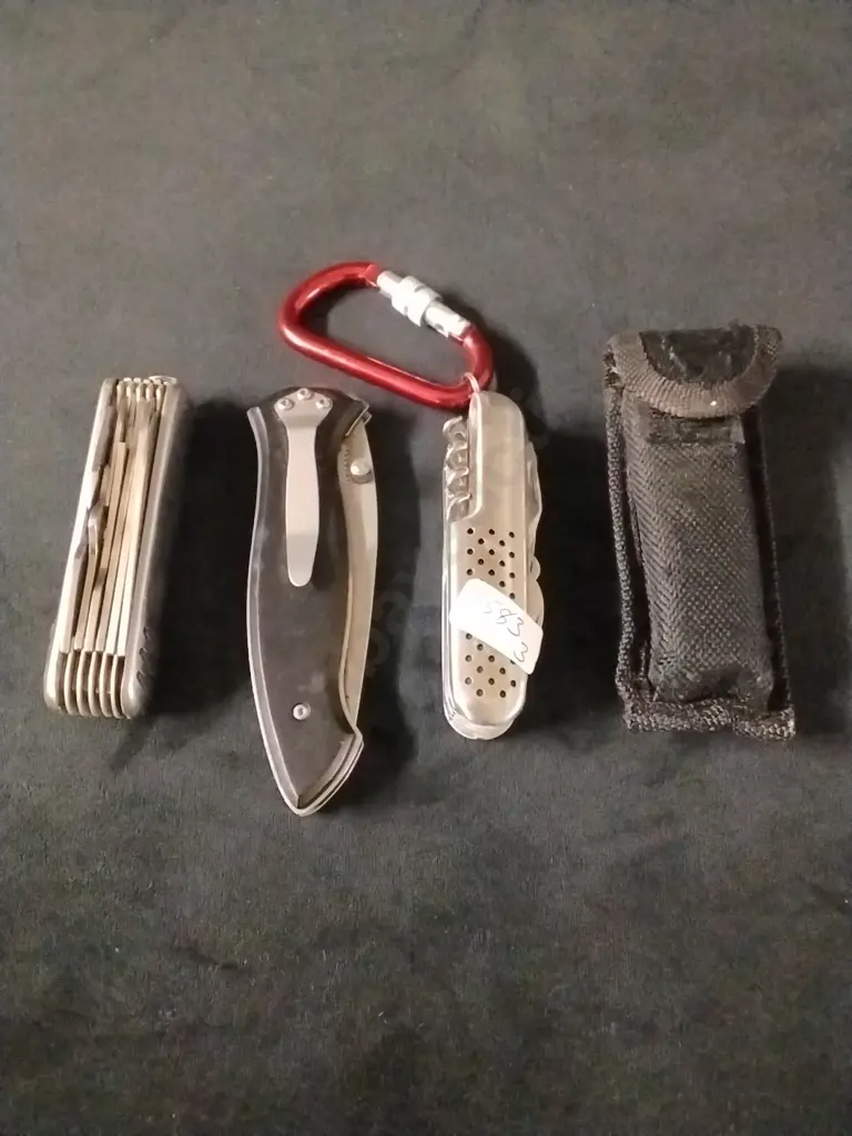 4 X POCKET KNIVES / MULTI TOOLS Image 1++