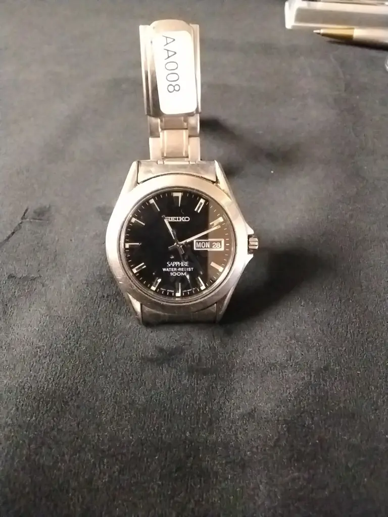 MENS SEIKO WATCH, 2 X PENS AND 2 MAGNIFIERS Image 1++