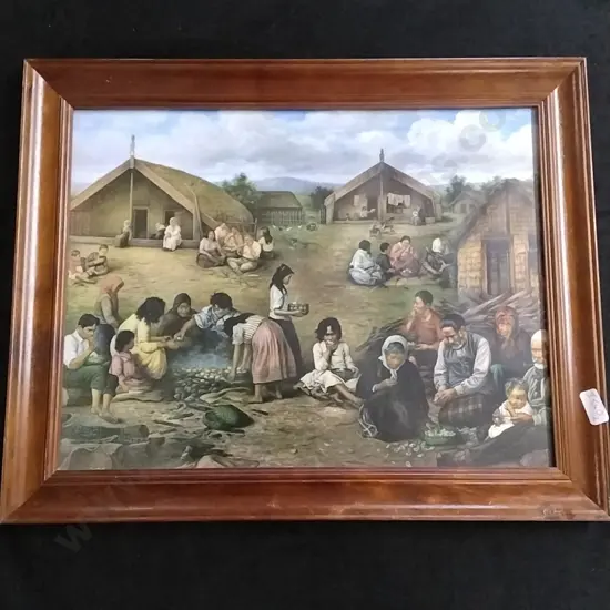 PRINT - THE TIME KAII 1907 - GOTTFRIED LINDAUER