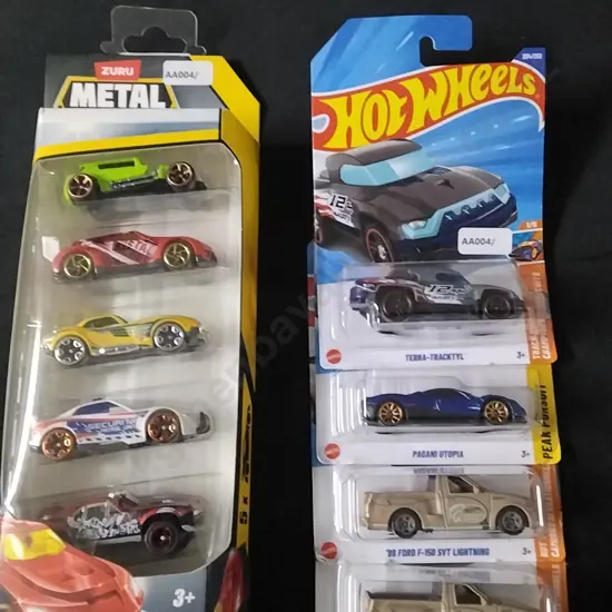 HOT WHEELS AND ZURU CARS 4 SINGLE, 1 X 5 PACK