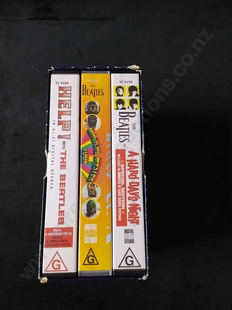BEATLES VHS SET Image 1++