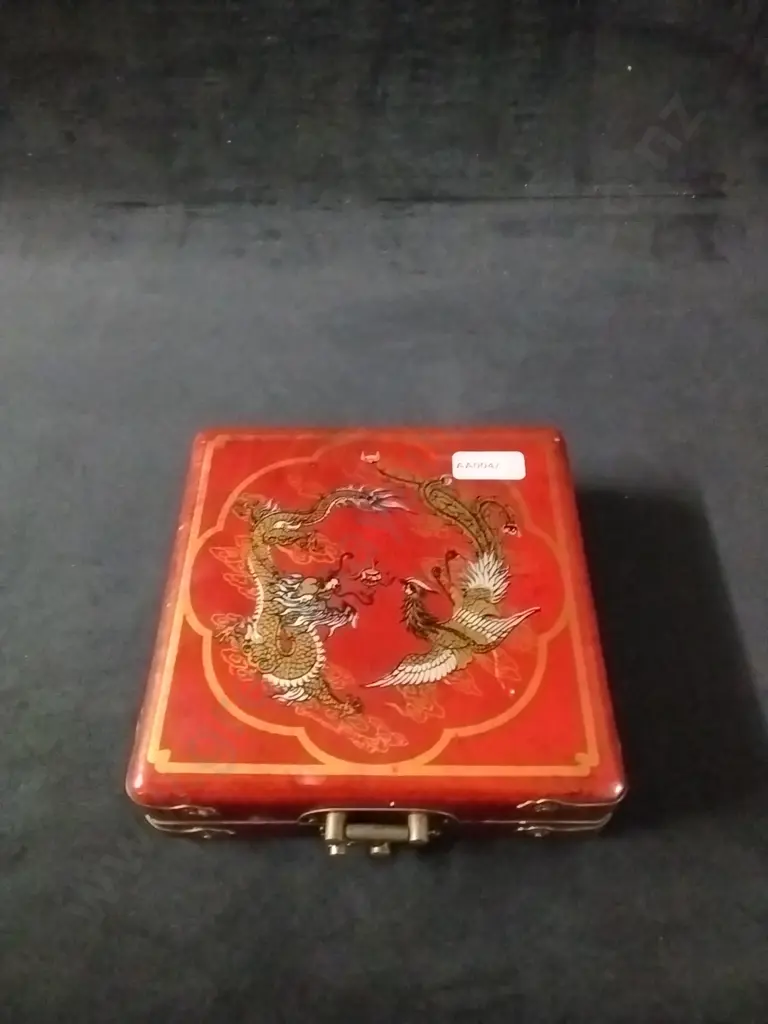 CHINESE COMPASS / NAVIGATION AID IN WOODEN CASE Image 1++