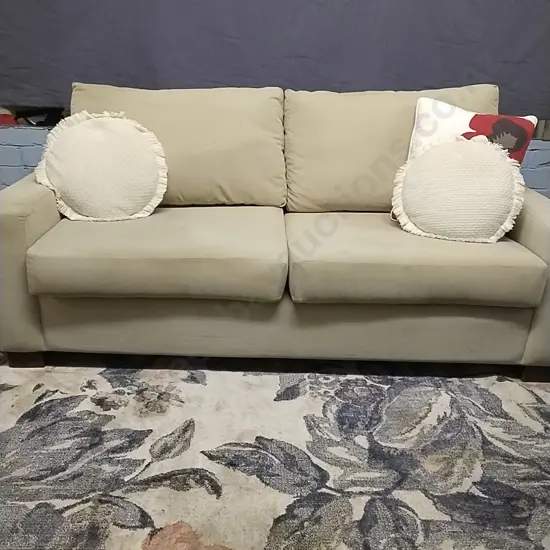 TWO SEATER COUCH - FREEDOM FURNITURE- CUSHIONS INCLUDED