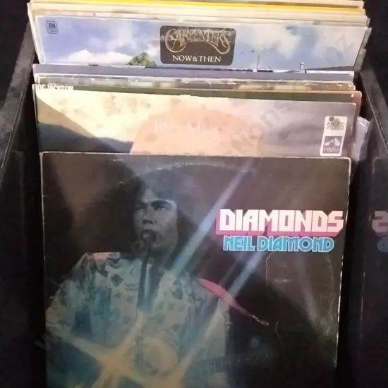 BOX OF RECORDS/LPS