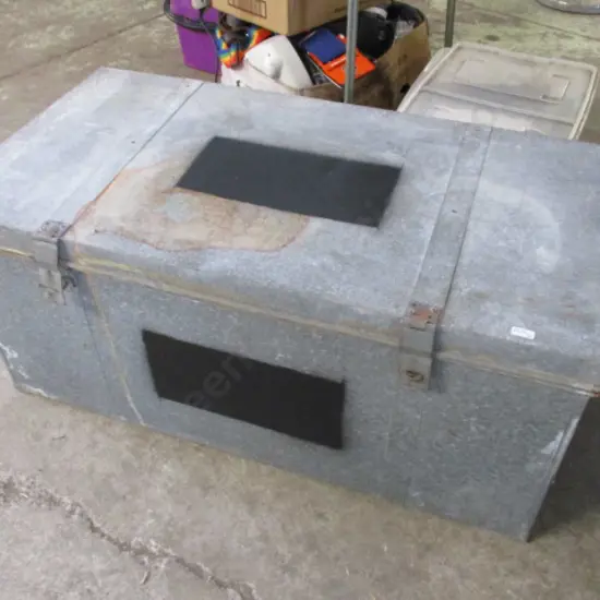 METAL TOOL BOX GALVANISED