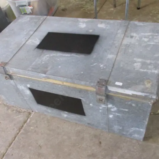 METAL TOOL BOX GALVANISED