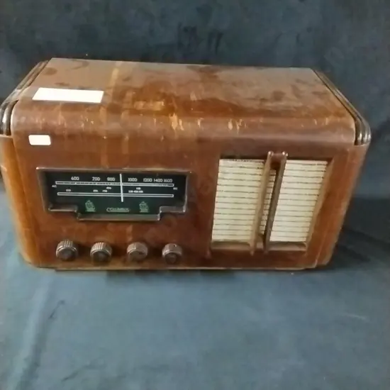 COLUMBUS VALVE RADIO - WORKING