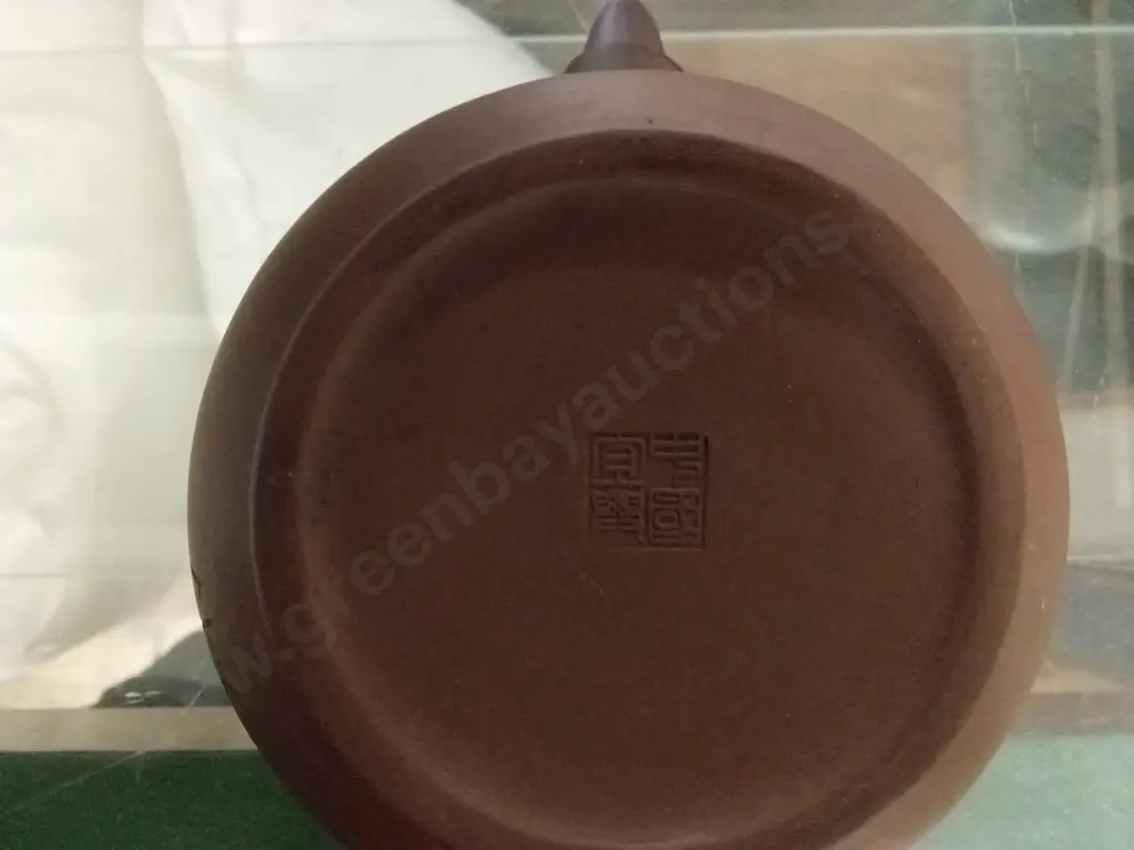 2 X JAPANESE TEAPOTS, 1 X DENBY TEAPOT, PLUS TWO OTHER TEAPOTS Image 1++