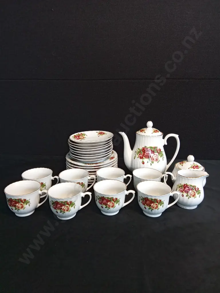 ENGLISH GARDEN TEA SET X 27 Image 1++
