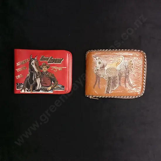 VINTAGE COWBOY WALLETS