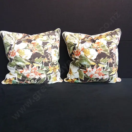 MULBERI PATTERNED CUSHIONS X 2