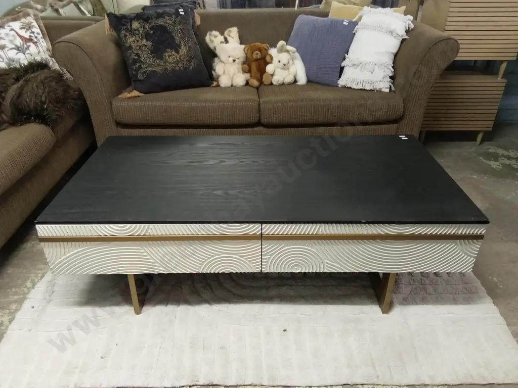 COFFEE TABLE WITH DRAWERS ON BOTH SIDES Image 1++