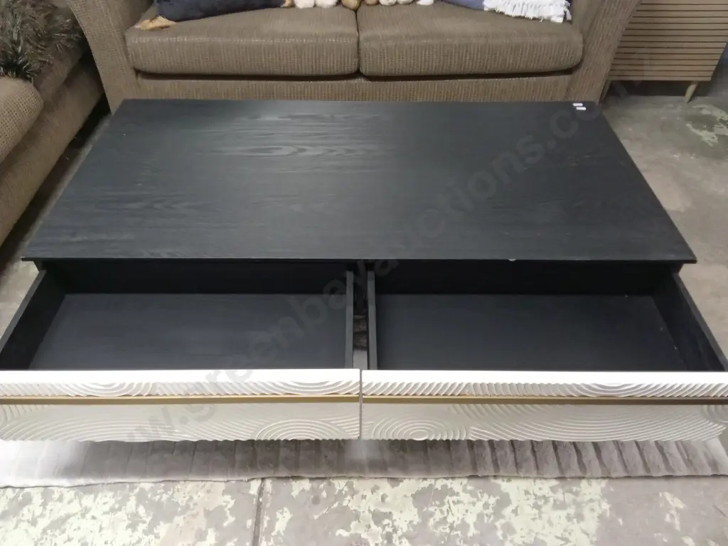 COFFEE TABLE WITH DRAWERS ON BOTH SIDES Image 1++